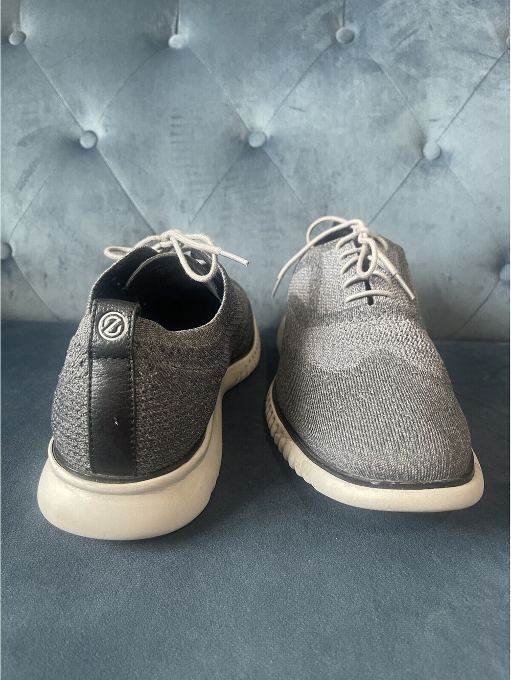 Cole Haan Oxford 13 M Zerogrand OS Shoes Stitchlite Wingtip Gray Sneaker C27565